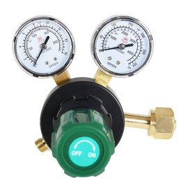 findmall CGA 540 Oxygen Regulator for Welding Gas Gauge 145PSI Delivery Range