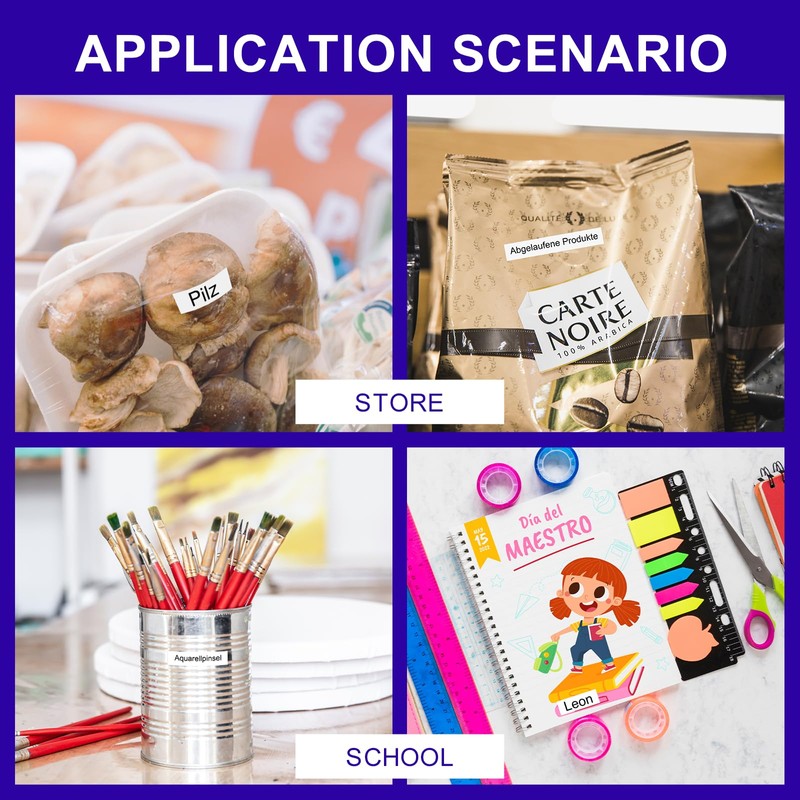 3x Replace Brother P-Touch TZe Tape