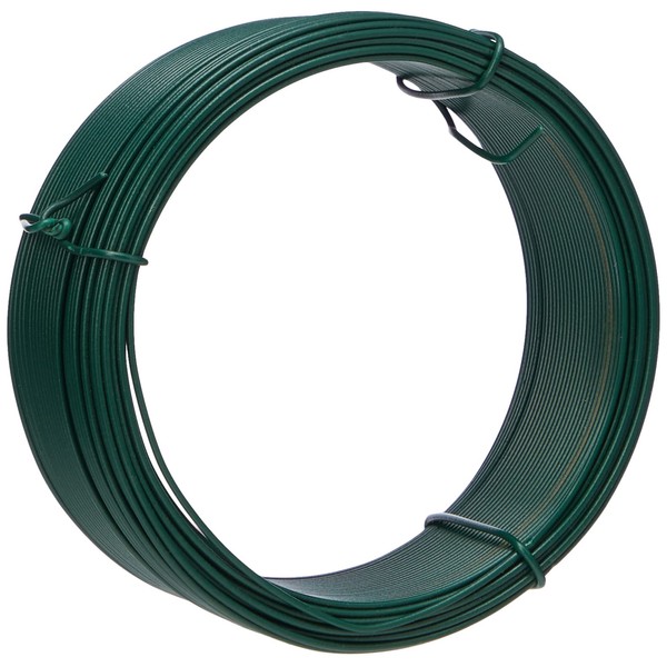 Merriway® BH00134 Plastic Coated Garden Wire, 1.2 mm x 0.75