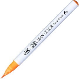 Kuretake Zig Clean Colour Real Brush Water Based Dye Pen - Brush Tip