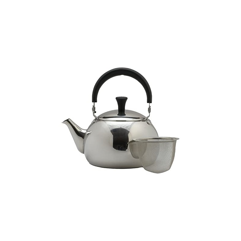 Pearl Metal HB-6455 Teapot, 23.7 fl oz (700 ml), Stainless