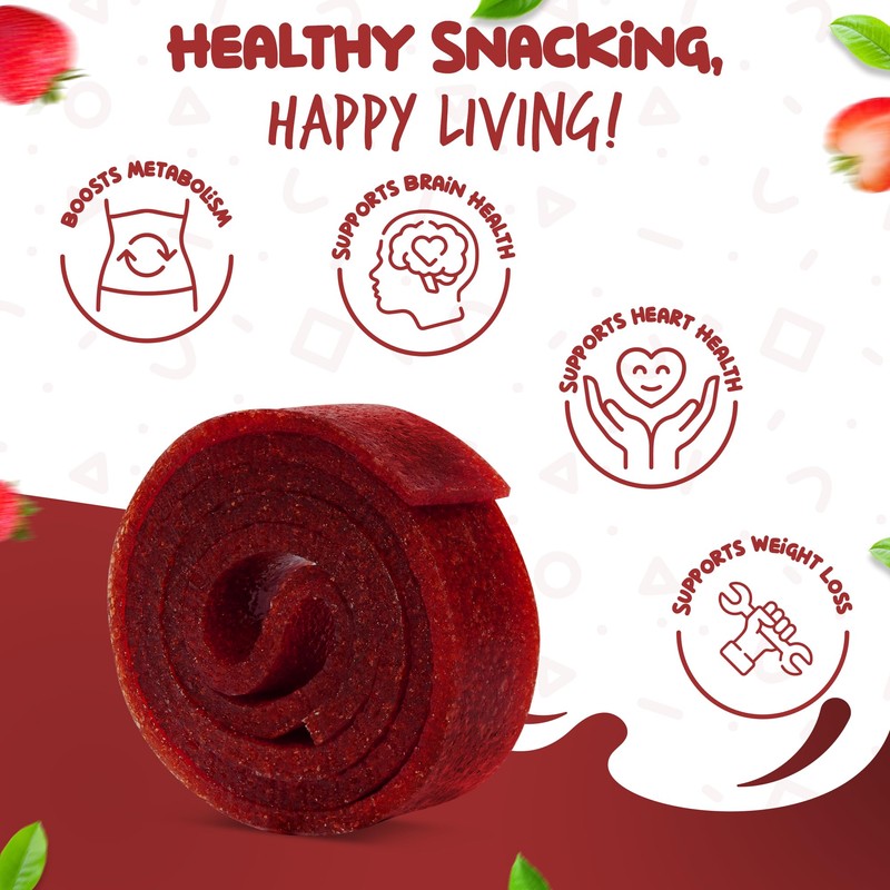 Fruit Roll Ups Healthy Snacks for Kids and Adults Vegan