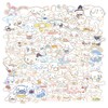 100PCS Cinnamoroll Stickers, Cute Big Ear Dog Stickers Packs for