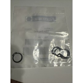 Fastenal M20 Carbon Spring Steel Phosphate DSH(DIN Shaft) Ext Retaining Ring #20 QTY 5