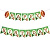 Football Happy Birthday Banner, Football Birthday Party Decorations, Football String