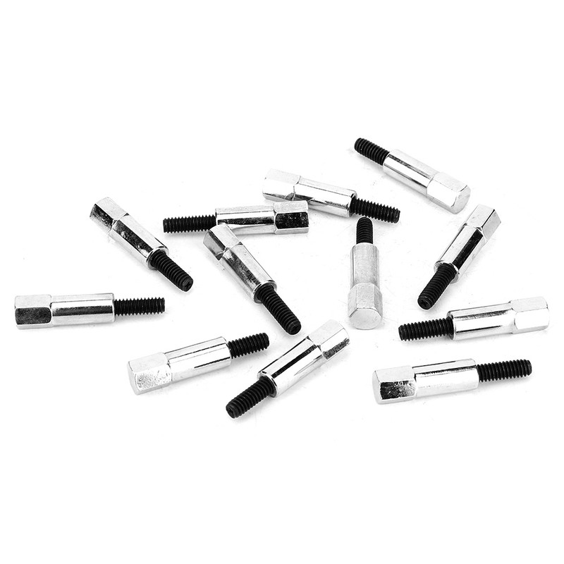 12pcs Chrome Valve Cover Bolt Set Fit for FORD 289