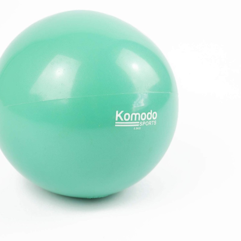 Komodo Weighted Toning Balls - Soft Pilates Yoga Training Pair