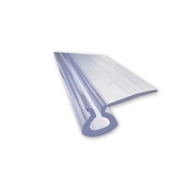 Gordon Glass® Polycarbonate Seal/Splash Guard for Frameless Shower Door Pivot Hinges - 4 Inches Long