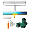 Self-Levelling Cement Tool Kit，Floor Construction Tools with Roller Spiked Shoes