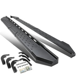 DNA MOTORING STEPB-NBK33-002 Side Step Nerf Bar Running Board, 1 Pack,Black