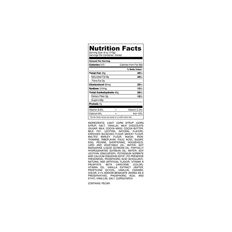 Rich Chocolate Pecan Pie (full 9 in.) - Millican Pecan