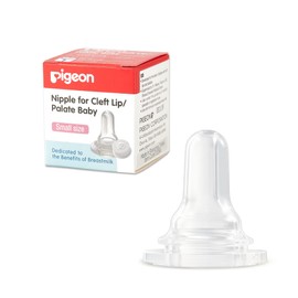 Pigeon Bottle Nipple for Cleft Lip/Palate Baby, Small Size, Please Use It Under The Guidance of a Pediatrician