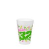 Vio C3234 32 oz Biodegradable Foam Cups With Confetti Design