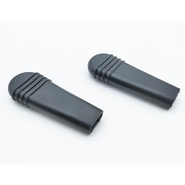 Universal Wheel Lock Tip for Wheelchair,Bariatric Wheelchairs,Reclining Wheelchair.Wheelchair Brake Tips,Brake Grip, Brake Handle, Brake Tip,Wheelchair Replacement Parts, STDS8M4603(1Pr,Black)