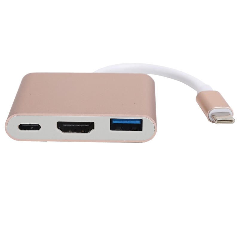 USB C Adpater 3.1 3 in 1 Hub Converter Dock