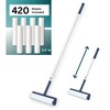 Large Lint Roller with Extra Sticky Roller and 420 Sheets