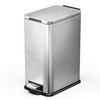 Home Zone Living 4 Gallon Slim Kitchen Trash Can with