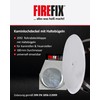 FIREFIX 2029 Chimney Hole Cover, Chimney Cover for Fireplace Connections,