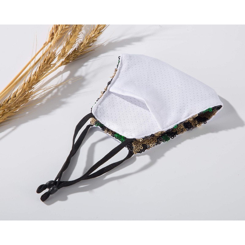 GFM® Womens Fashion Reusable Cotton Face Mask - Washable (8888-02)