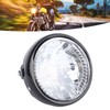 Motorcycle Headlight Universal Rugged LED 7 Inch Headlamp Bulb Day