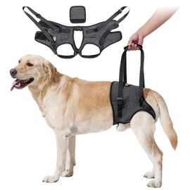 HEYWEAN Carrying Aid Dog Carrying Harness Dog Sling for Rear Legs with Handle Assistance Dog Small Medium Large Dogs Carrying Strap Dog Pull Harness Dog Leg Holder for Rear Legs Dog Carrier