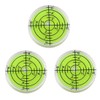 LAIESYA 3Pcs Circular Bubble Level Bullseye Degree Marked Surface Round