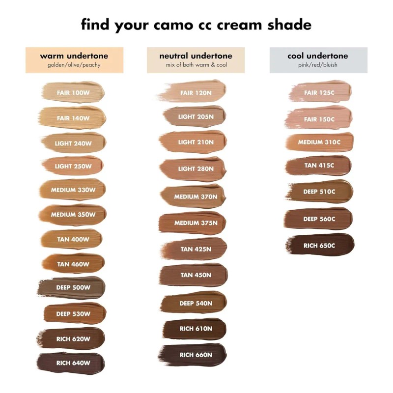 Duende. Camo Cc Cream, Base Facial Spf 30 Correctora De