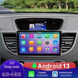 autoparts-maintenance-shop Android 13 Apple Carplay WIFI For Honda CRV 2012-2016 Car Stereo Radio GPS SWC