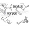 20470Ae001 - Rear Stabilizer Link/Sway Bar Link For Subaru -