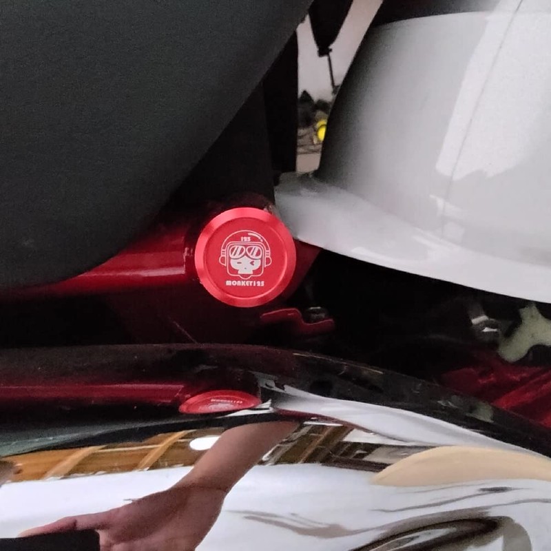 Aluminum Frame Cap Filler For Honda Monkey 125 Monkey 125