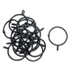 KaiYi Shower Curtain Rings Sliding Ring Opening Design Curtain Rings