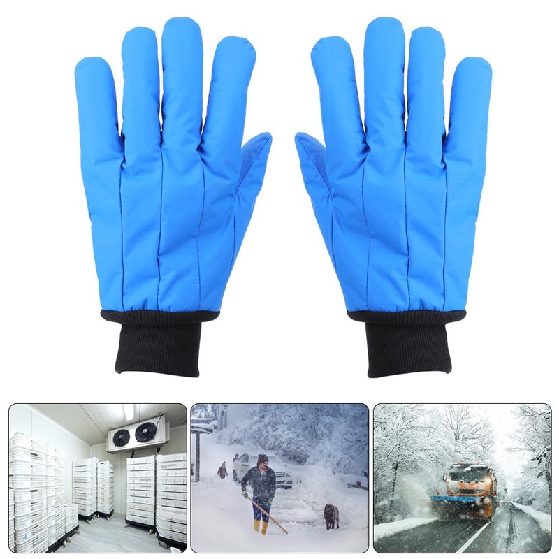 Ruiqas Cryogenic Protective Gloves Waterproof Liquid Nitrogen Protective- 200°C to-