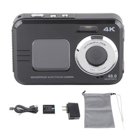 Underwater Camera 48MP 4K Video Output 16X Digital Zoom Anti Shake Waterproof Vlog Camera  110‑240V