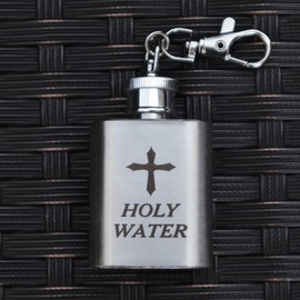 WZXHLJ Christitan Holy Water Container Bottle Keychain,Catholic religious Patron Saint Holy Gifts for Sacrament,Communion,Baptism,Confirmation (The Virgin Mary (as Our Lady of Guadalupe))