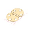 Lybunair 80 Degree Copper Hinge with Screw Solid Brass Mini