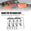 Hard Top Retainer Nut with Clip Vibration Reduction Quiet Operation