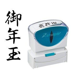 Shachihata X2-B-204V4 Business Stamp, Capless, B Shape, Black, Vertical