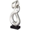 Studio 55D Open Infinity 24 1/2" High Silver Finish Modern