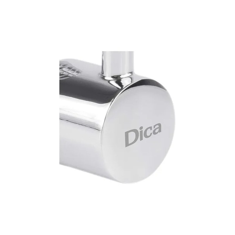 Llave Angular Cromo Con Maneral De Palanca Para Wc Casa