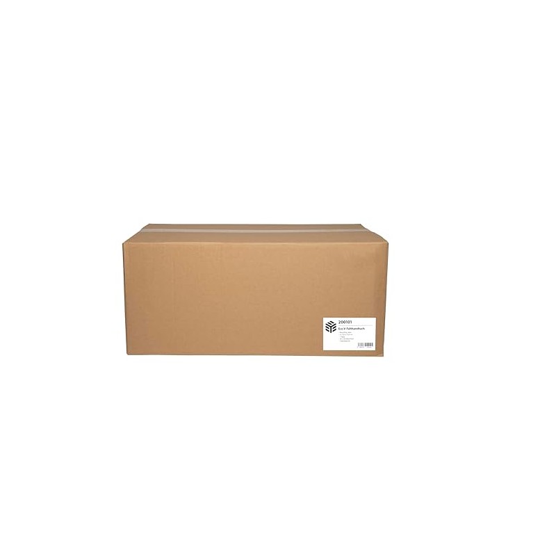 5000 Folding Hand Towels 1-Ply 25 x 23 cm Natural