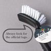 Zeal Dish Brush, Black, One Size