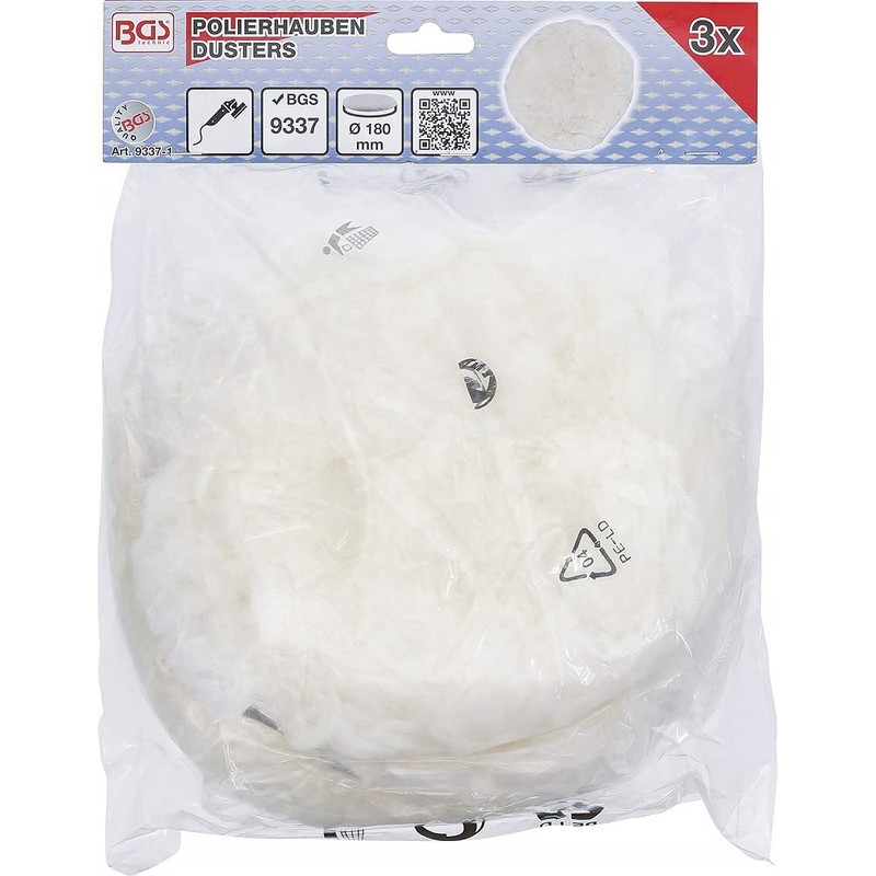 BGS 9337-1 | Polishing Hoods | Diameter 180 mm |