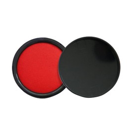 Quick Drying Ink Thumbprint Pad Fingerprint Pad for Notary Supplies Identification Security Id Fingerprint Cards Law Enforcement Fingerprint Red Stamp Pad Business Office Supplies W4711