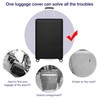 Travel Suitcase Protector Elastic Sleeve Cover 19"-20" Anti-Scratch Luggage Cover