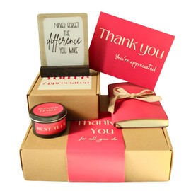 felinlova Thank You Gifts for Coworkers,Employee Appreciation Gifts Bulk,Thank You Gift Basket,Appreciation Gifts for Coworkers,Team Appreciation Gifts for Employees,Work Anniversary Present (Fuchsia)