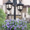Lamp Post Cross Arm 16 inch Steel Lamp Post Cross
