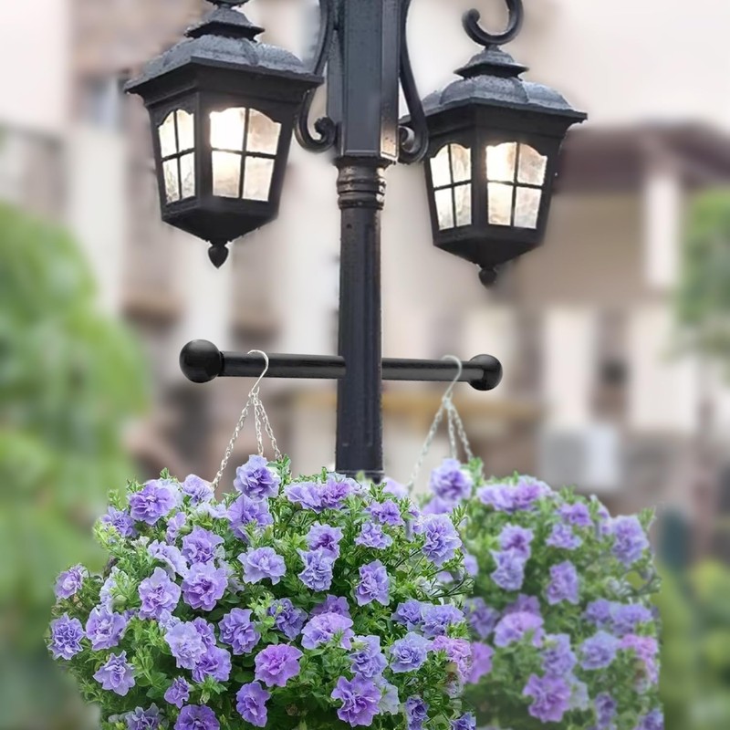 Lamp Post Cross Arm 16 inch Steel Lamp Post Cross