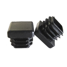 5/8" Square TUBING END Cap Plug - Quantity of 8