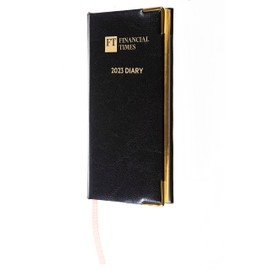 Collins Financial Times 2023 Pocket Standard Diary - Week-to-View - Black