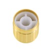 uxcell 8Pcs 17x 17mm Aluminium Alloy Potentiometer Volume Control Rotary